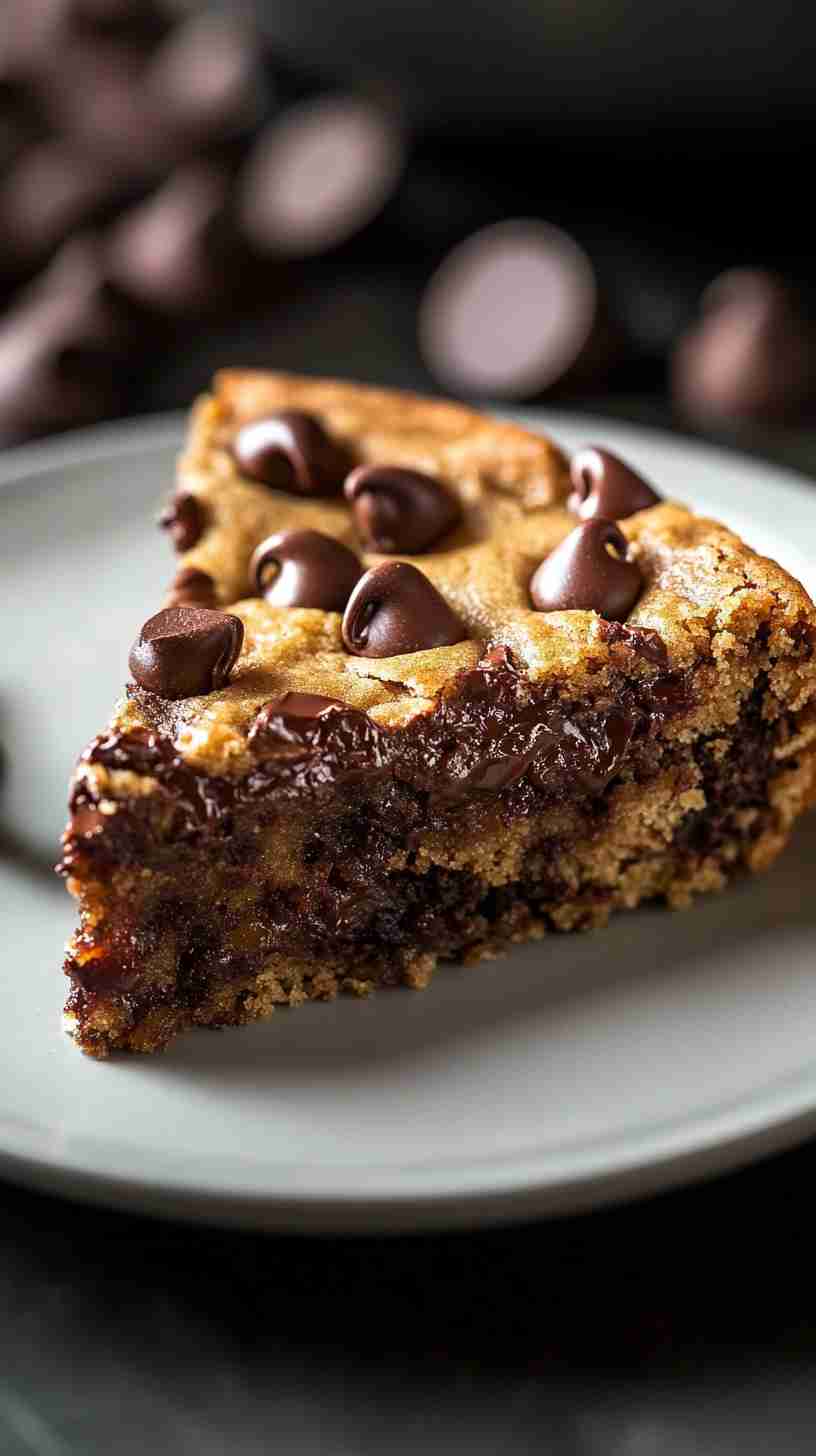 Slow Cooker Chocolate Chip Cookie Cake Slow Cooker Chocolate Chip Cookie Cake