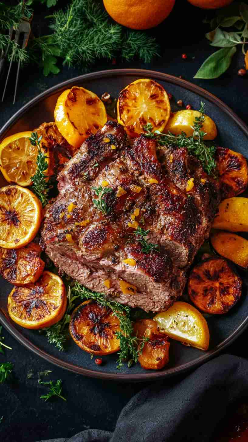 Slow Cooker Citrus Infused Pork Roast Slow Cooker Citrus Infused Pork Roast