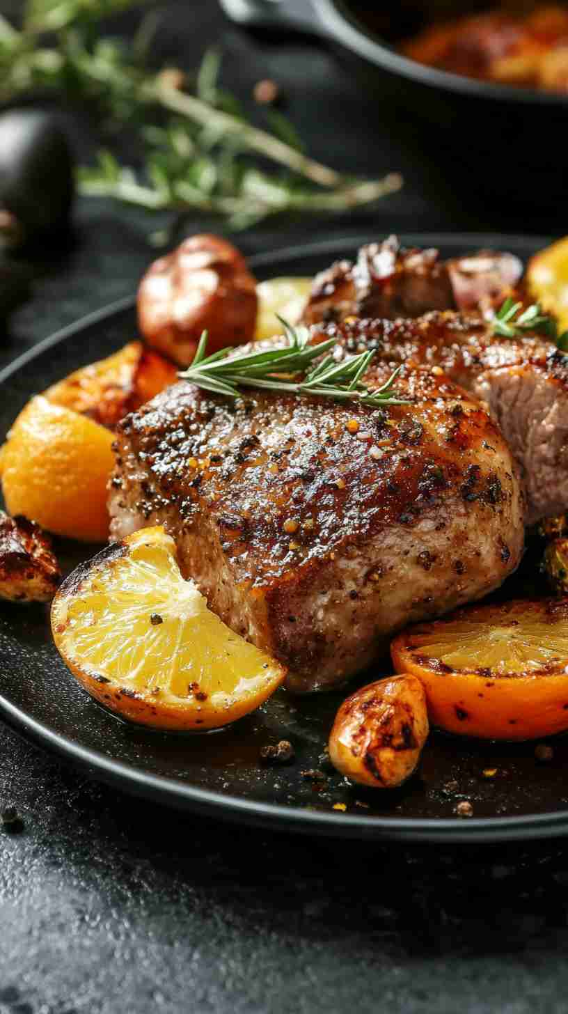 Slow Cooker Citrus Infused Pork Roast Slow Cooker Citrus Infused Pork Roast