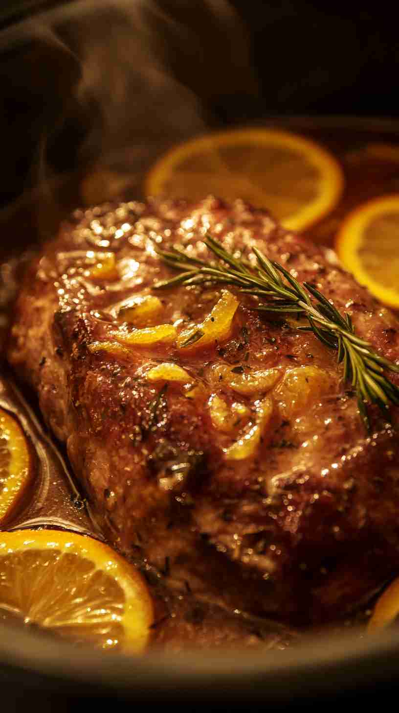 Slow Cooker Citrus Infused Pork Roast Slow Cooker Citrus Infused Pork Roast