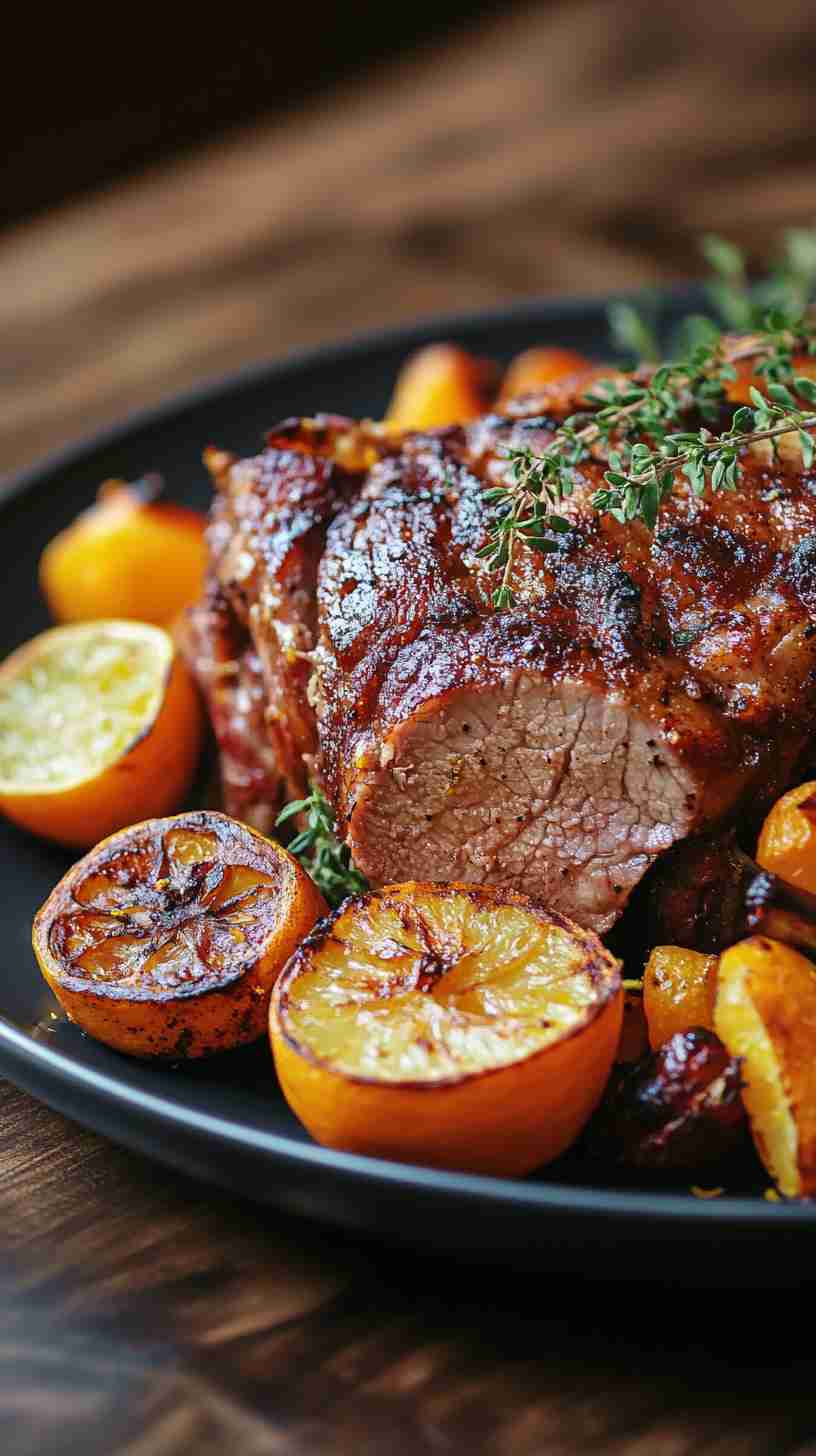Slow Cooker Citrus Infused Pork Roast Slow Cooker Citrus Infused Pork Roast
