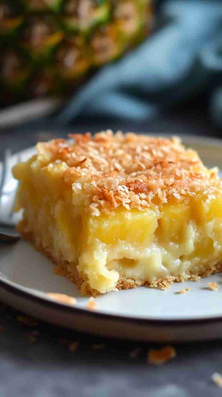Slow Cooker Coconut Pineapple Dump Cake Slow Cooker Coconut Pineapple Dump Cake