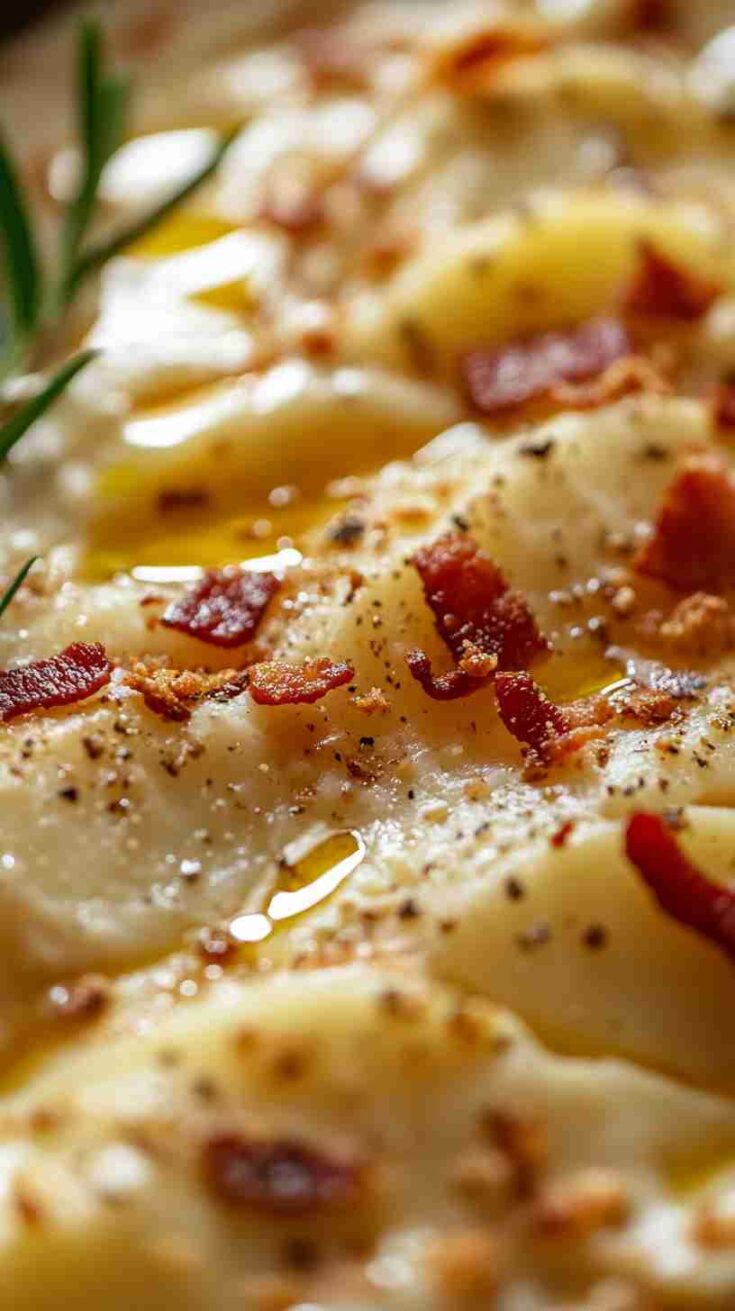 Slow Cooker Creamy Potato Soup with Bacon Slow Cooker Creamy Potato Soup with Bacon