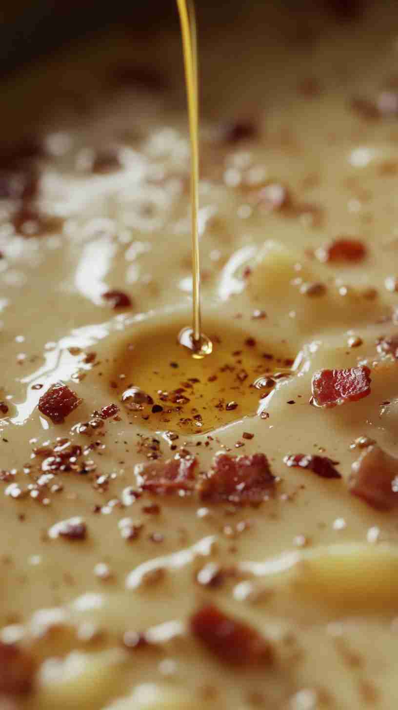 Slow Cooker Creamy Potato Soup with Bacon Slow Cooker Creamy Potato Soup with Bacon