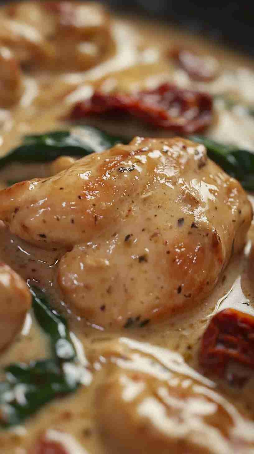 Slow Cooker Creamy Tuscan Garlic Chicken Slow Cooker Creamy Tuscan Garlic Chicken