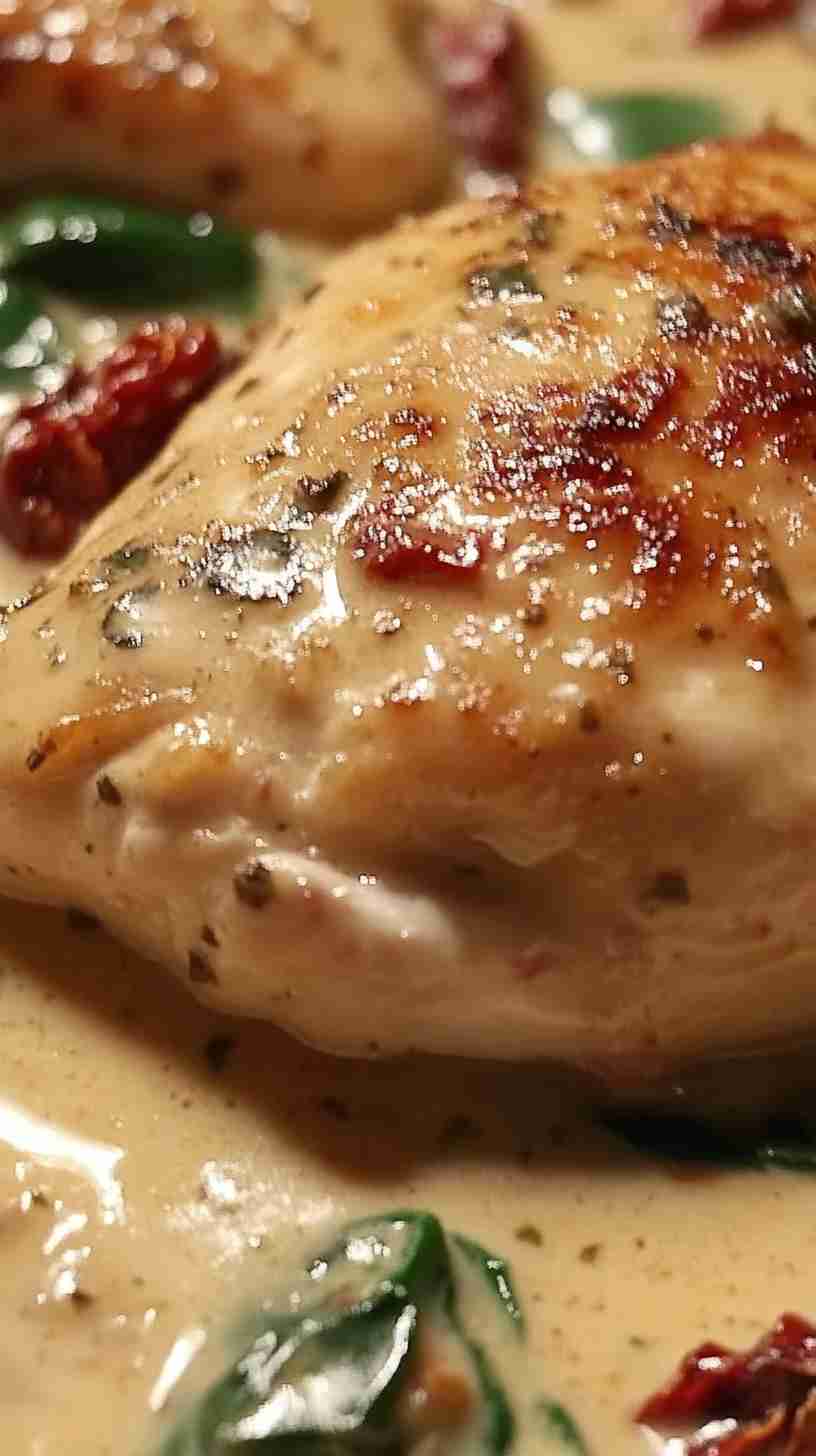Slow Cooker Creamy Tuscan Garlic Chicken Slow Cooker Creamy Tuscan Garlic Chicken