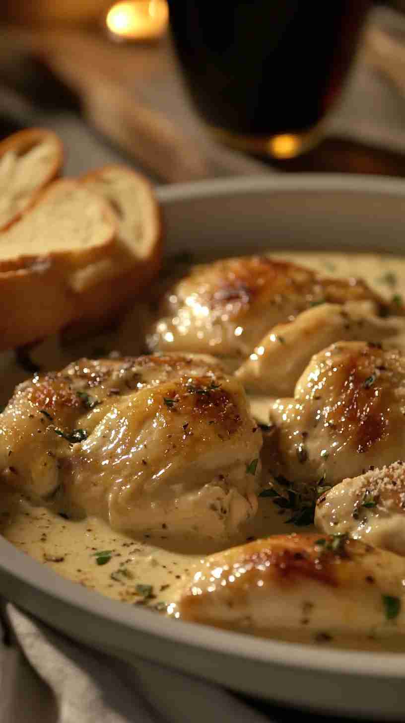 Slow Cooker Creamy Tuscan Garlic Chicken Slow Cooker Creamy Tuscan Garlic Chicken