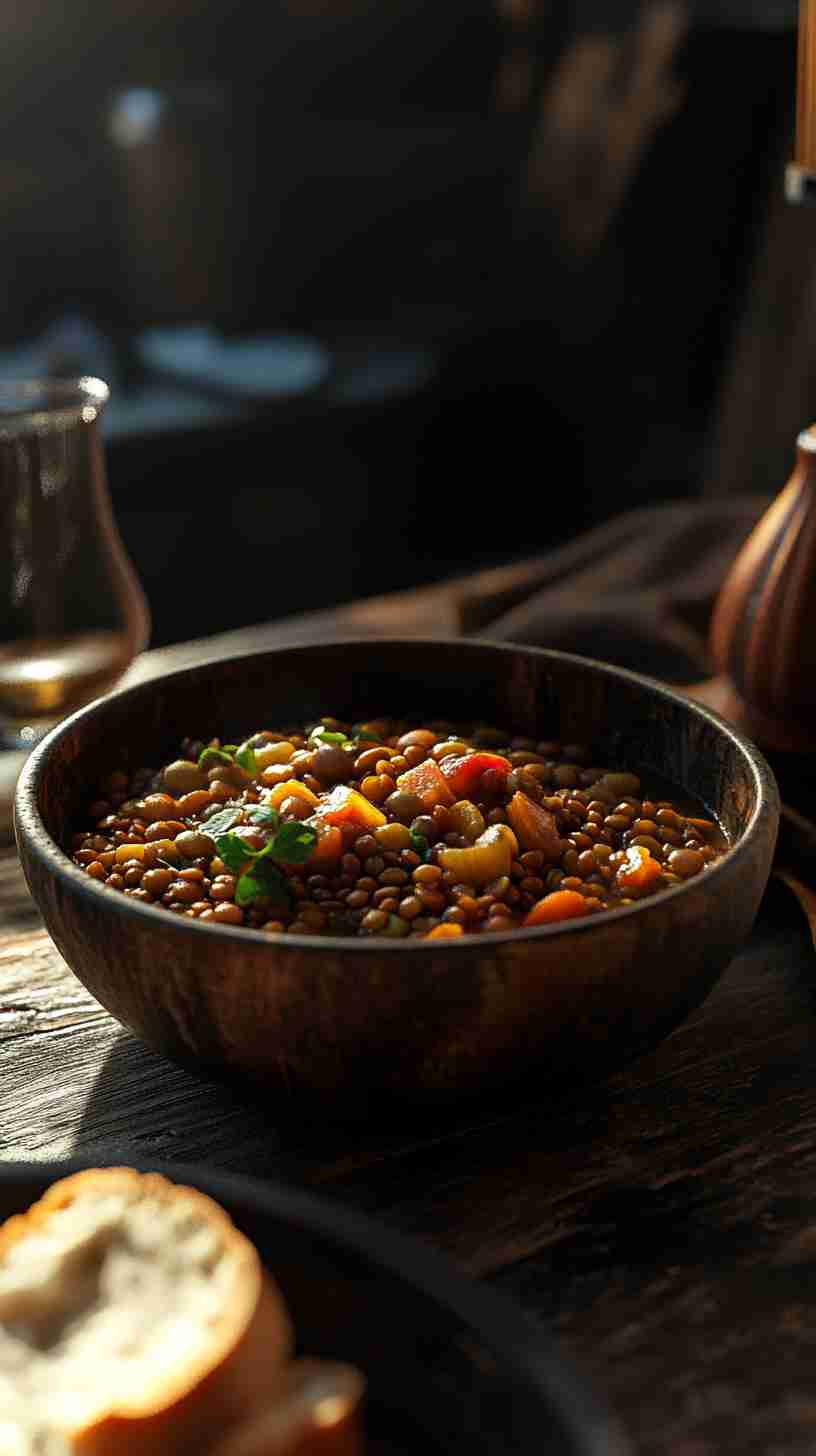 Slow Cooker Hearty Vegetable and Lentil Stew Slow Cooker Hearty Vegetable and Lentil Stew