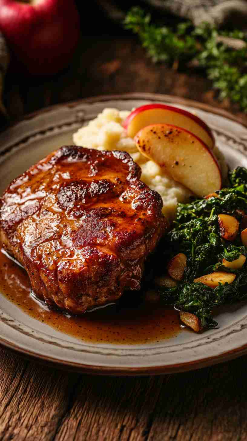 Spicy Apple Cider Pork Roast in Slow Cooker Spicy Apple Cider Pork Roast in Slow Cooker