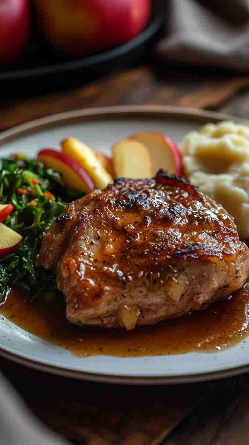 Spicy Apple Cider Pork Roast in Slow Cooker Spicy Apple Cider Pork Roast in Slow Cooker