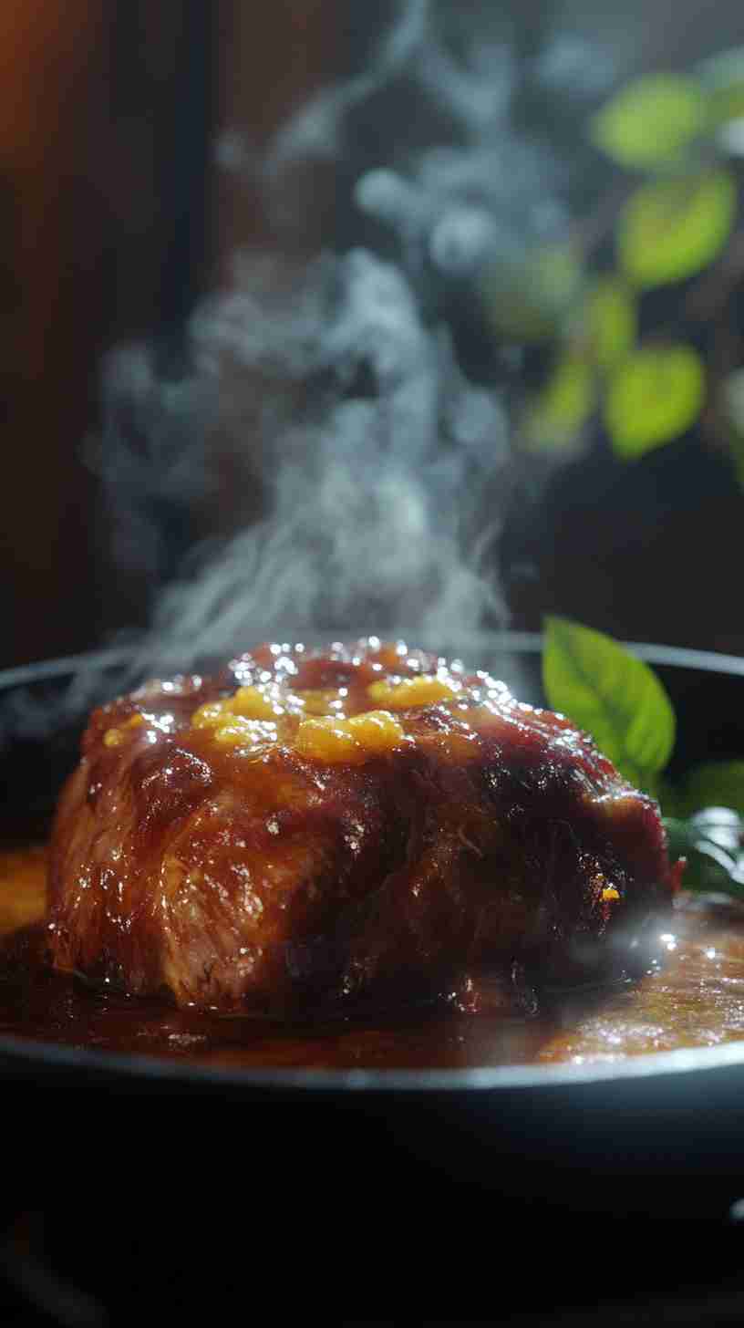 Spicy Apple Cider Pork Roast in Slow Cooker Spicy Apple Cider Pork Roast in Slow Cooker