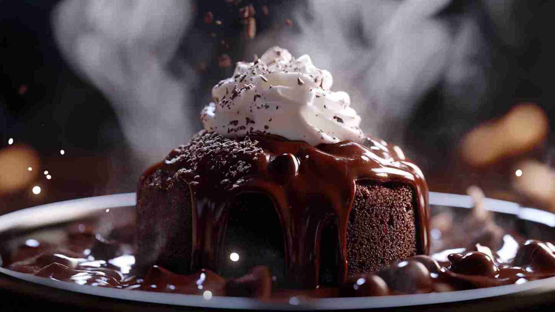 Chocolate Lava Cake in a Slow Cooker