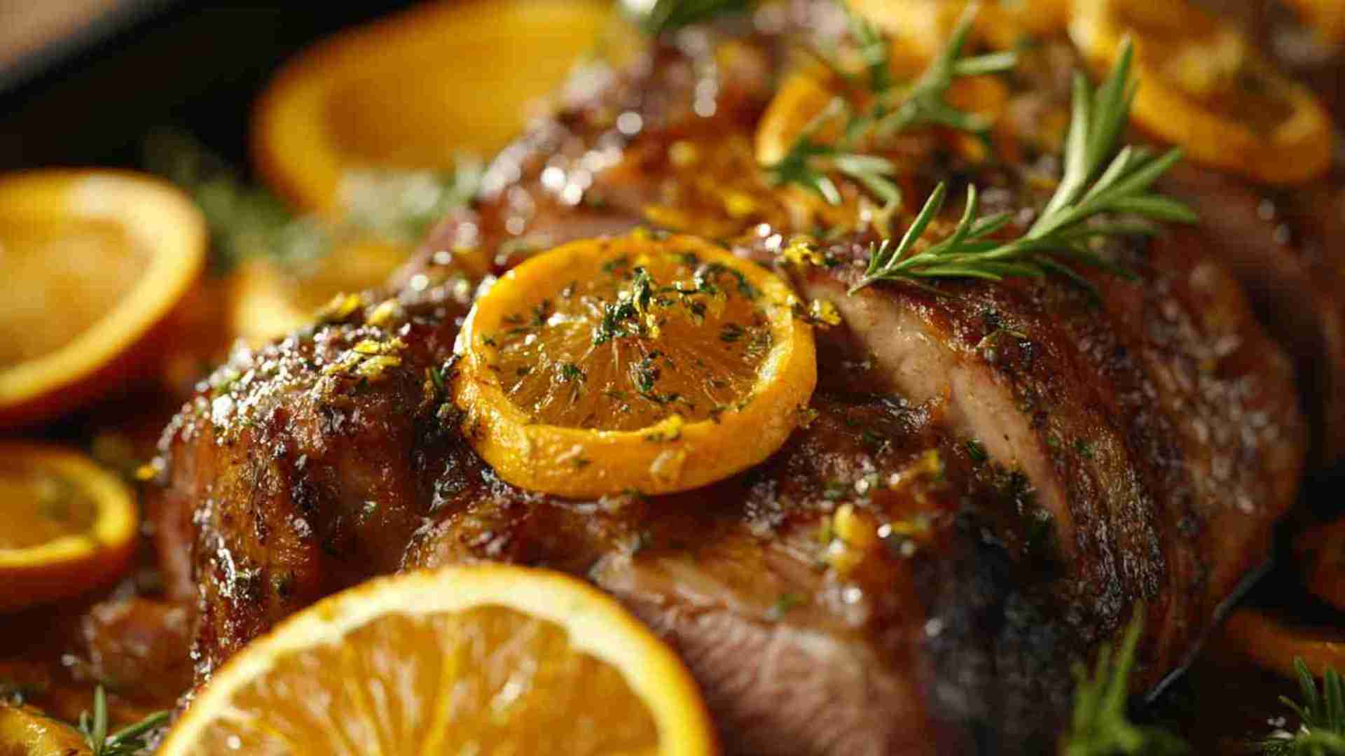 Slow Cooker Citrus Infused Pork Roast