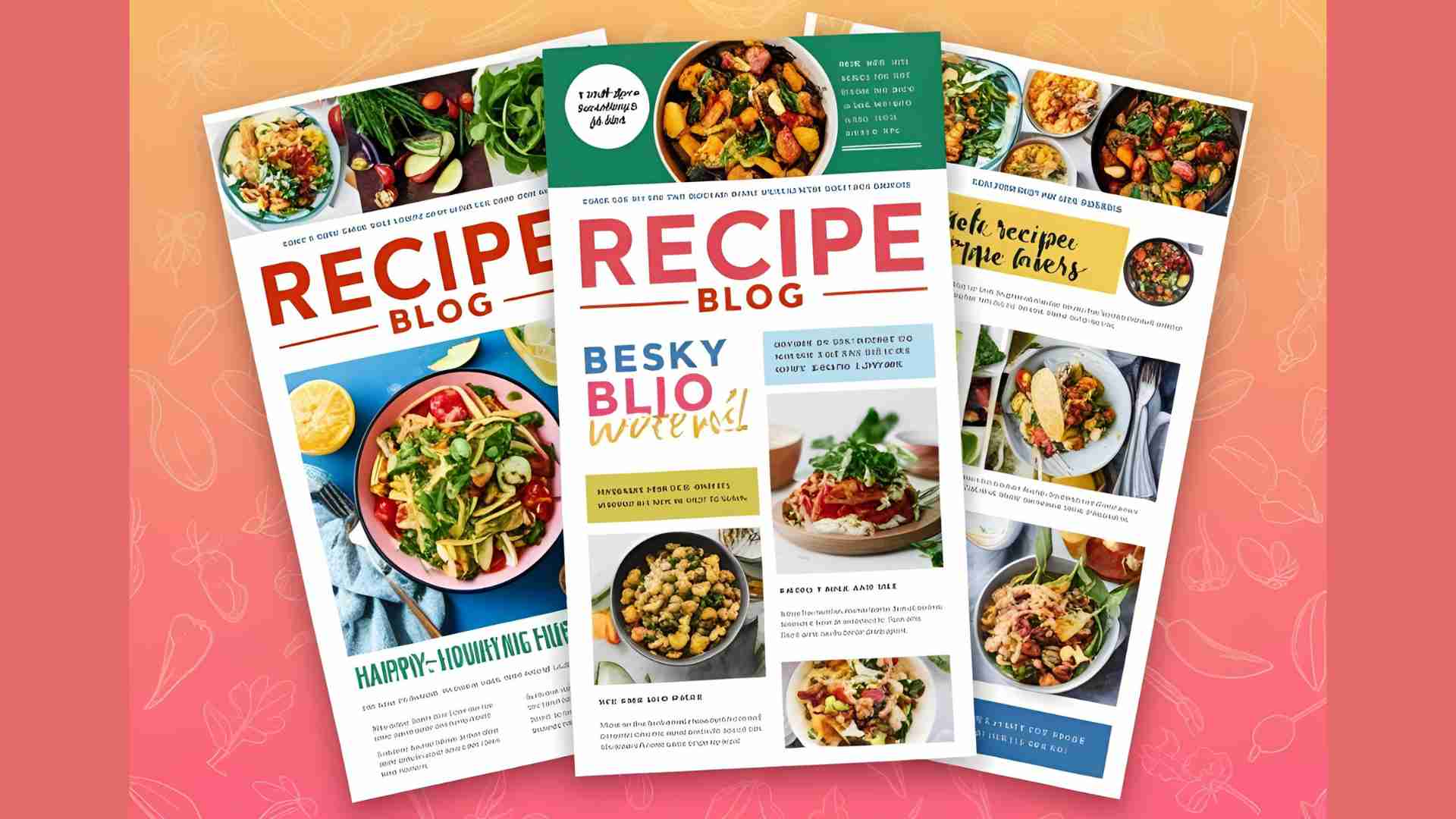 Recipe Blog Newsletter Guide with Tips & Examples
