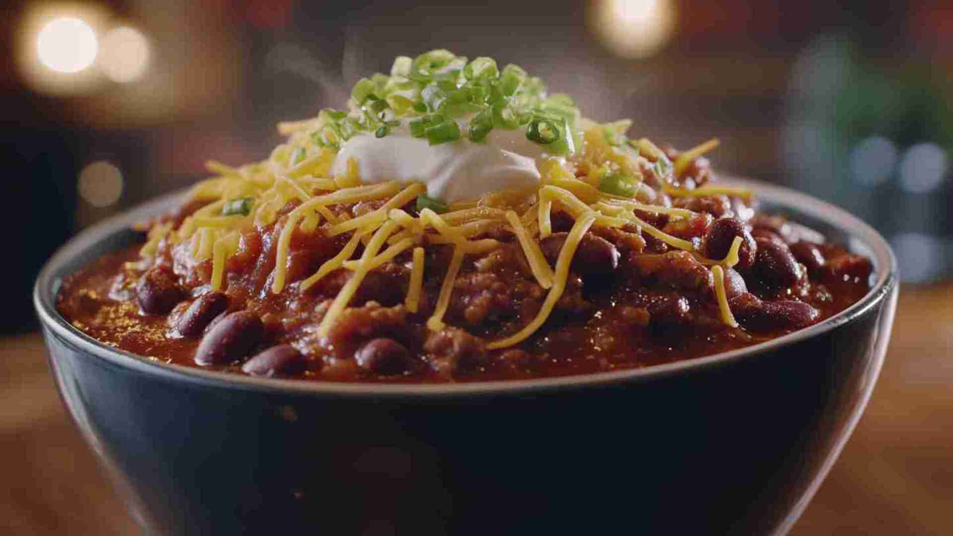 Slow Cooker Beef and Bean Chili