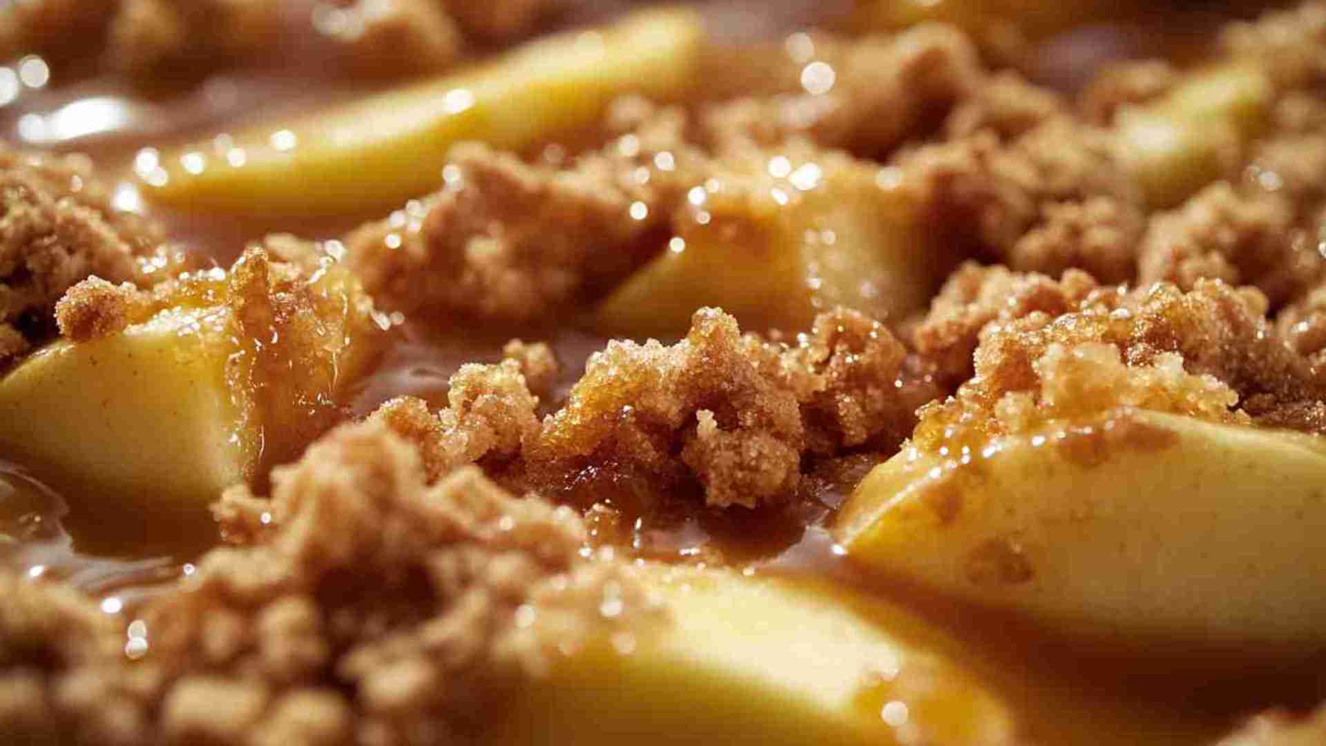 Slow Cooker Caramel Apple Dump Cake