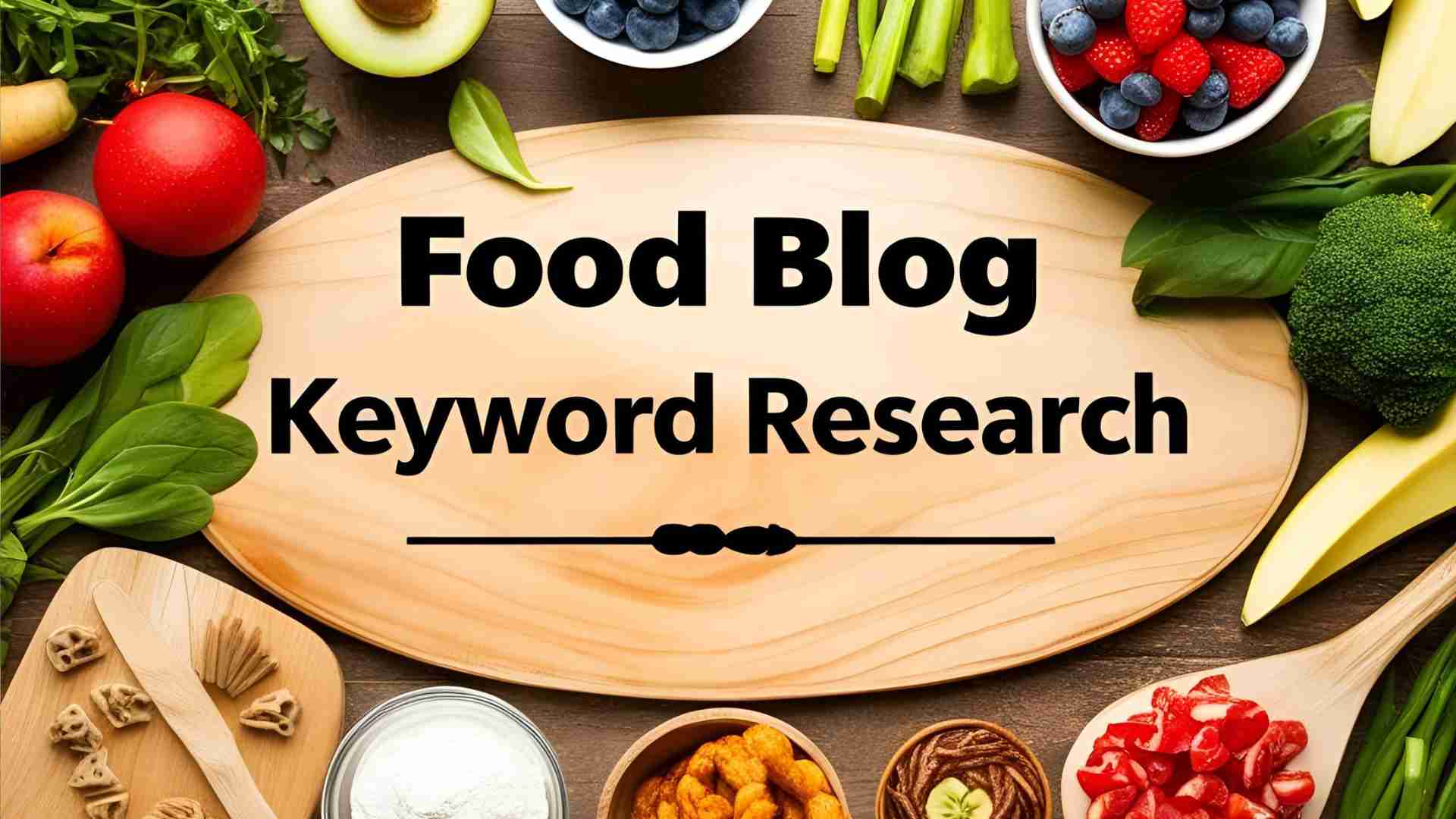 How To Do Food Blog Keyword Research