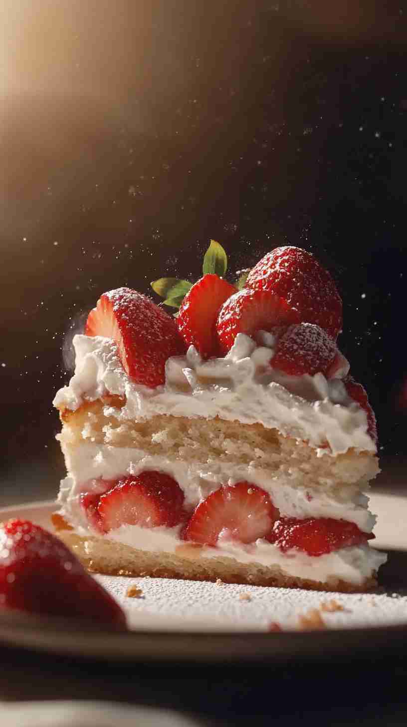 Strawberry Shortcake Slow Cooker Cake in Slow Cooker Strawberry Shortcake Slow Cooker Cake in Slow Cooker
