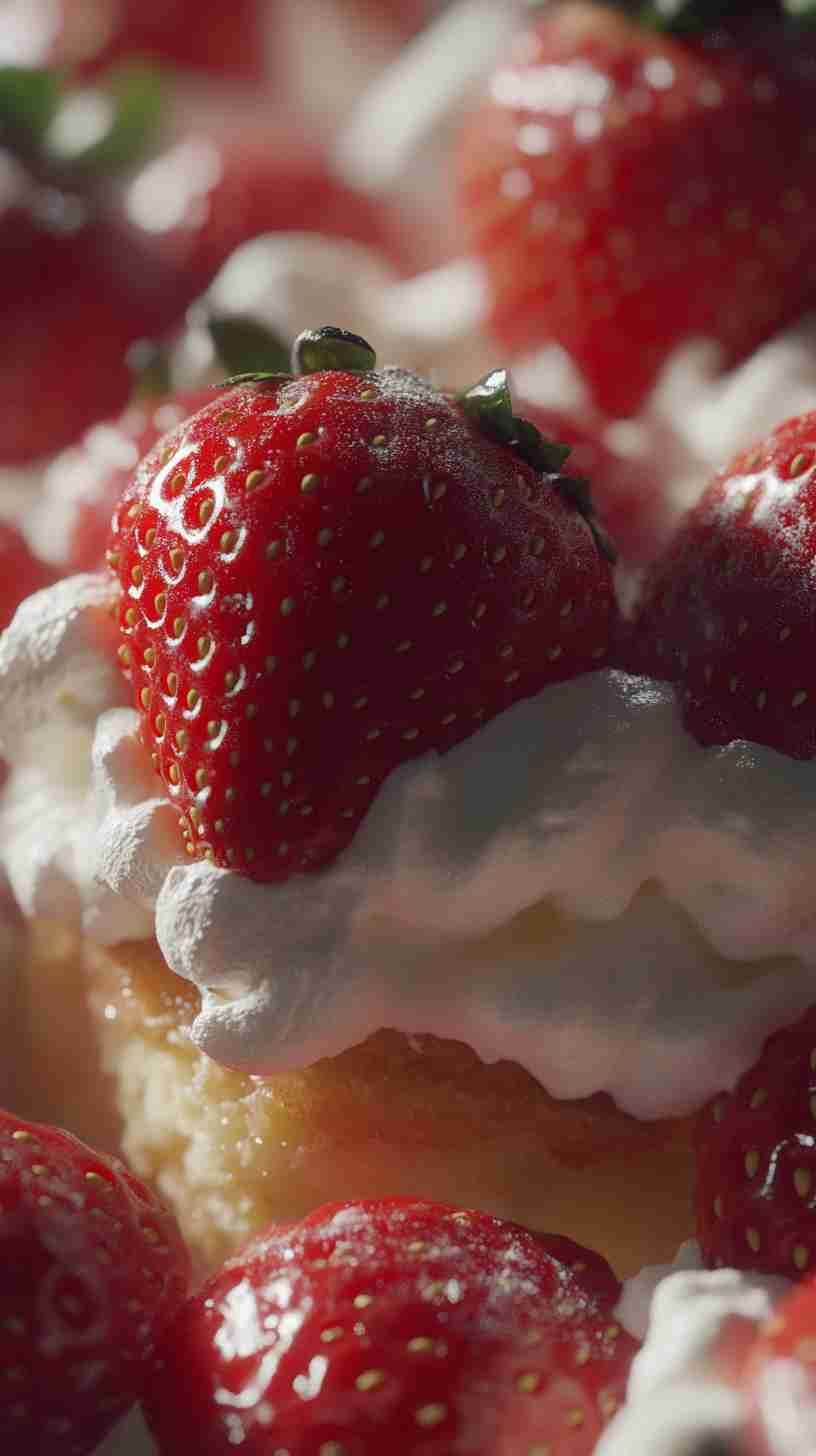 Strawberry Shortcake Slow Cooker Cake in Slow Cooker Strawberry Shortcake Slow Cooker Cake in Slow Cooker