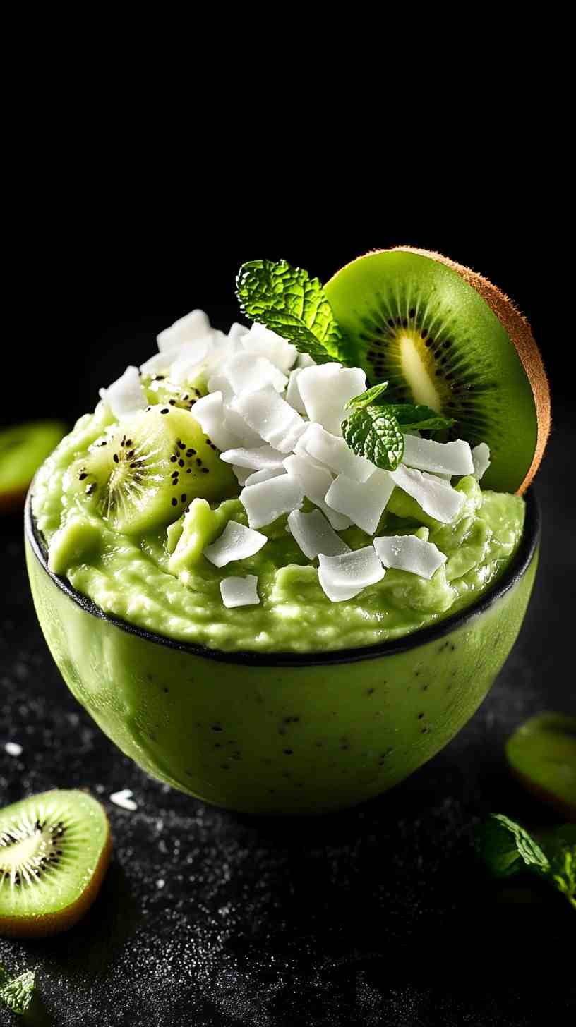 Avocado Mint Magic Smoothie Bowl Avocado Mint Magic Smoothie Bowl