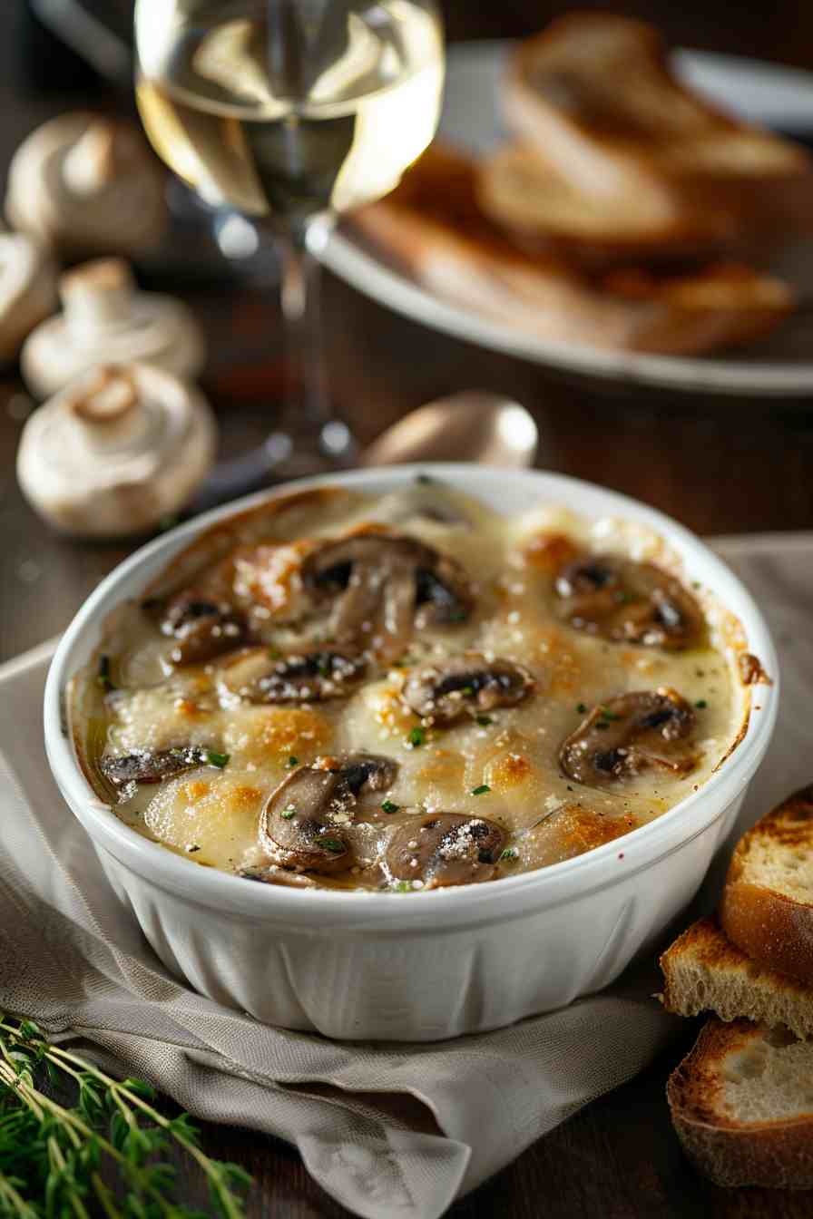 Baked Parmesan Mushrooms Baked Parmesan Mushrooms