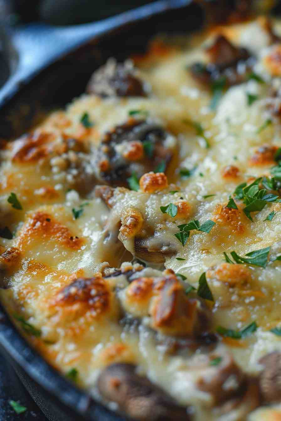 Baked Parmesan Mushrooms Baked Parmesan Mushrooms