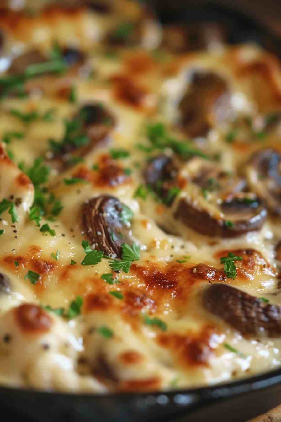 Baked Parmesan Mushrooms Baked Parmesan Mushrooms
