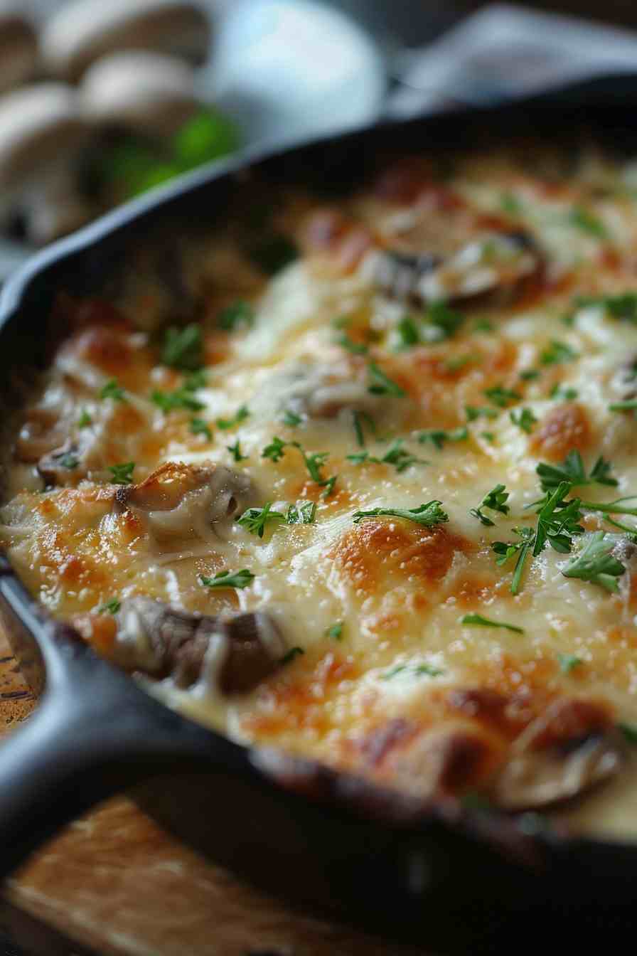 Baked Parmesan Mushrooms Baked Parmesan Mushrooms