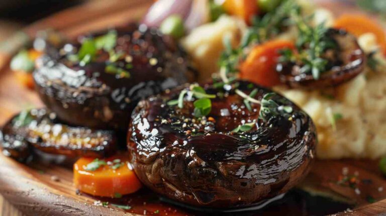 Balsamic Glazed Portobellos