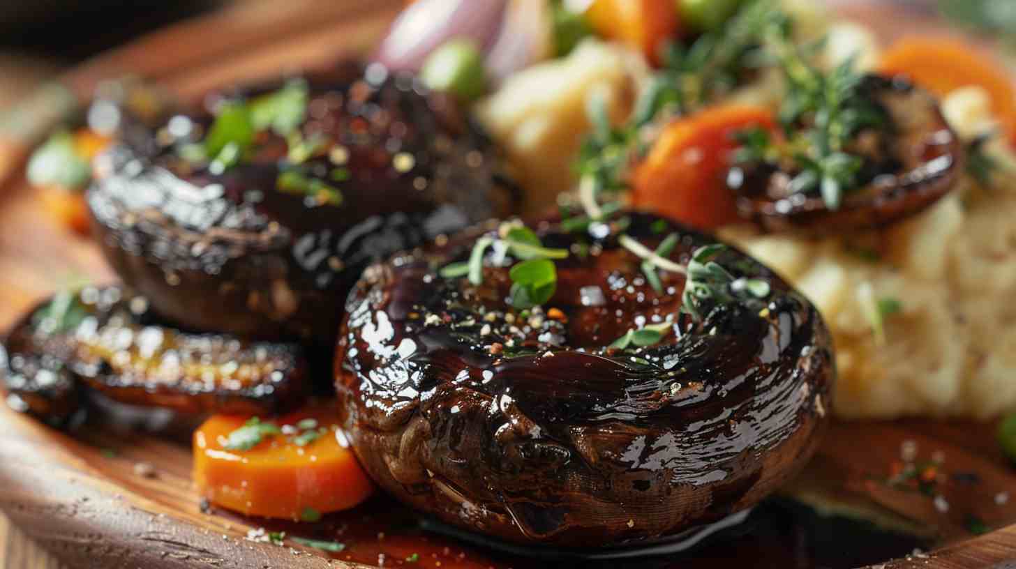 Balsamic Glazed Portobellos