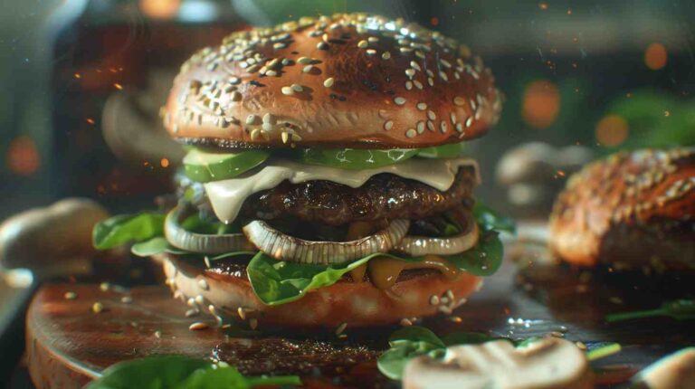 Big Mushroom Burger Patties