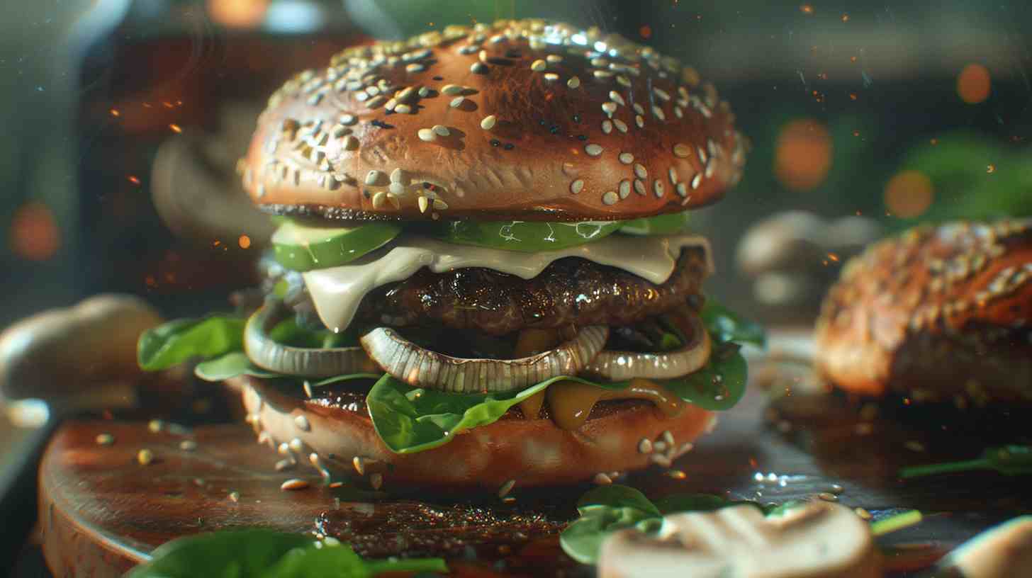 Big Mushroom Burger Patties