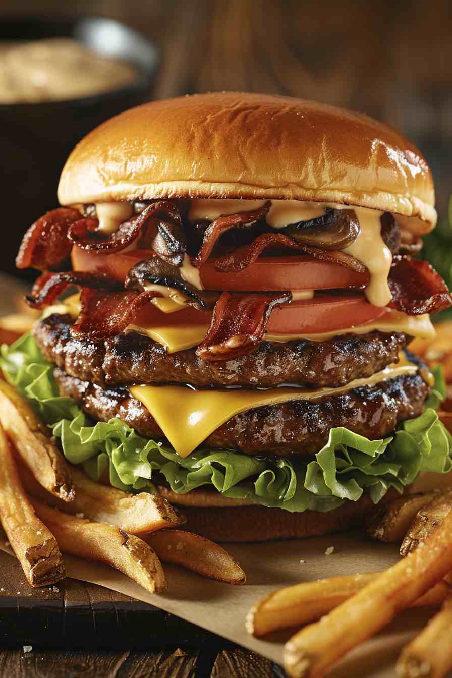 Big Mushroom Burger Patties Big Mushroom Burger Patties
