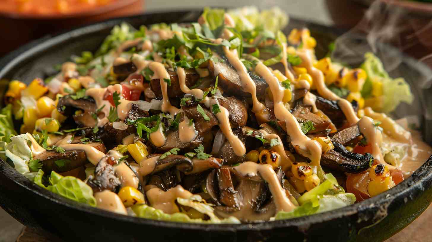 Big Mushroom Fajita Bowls