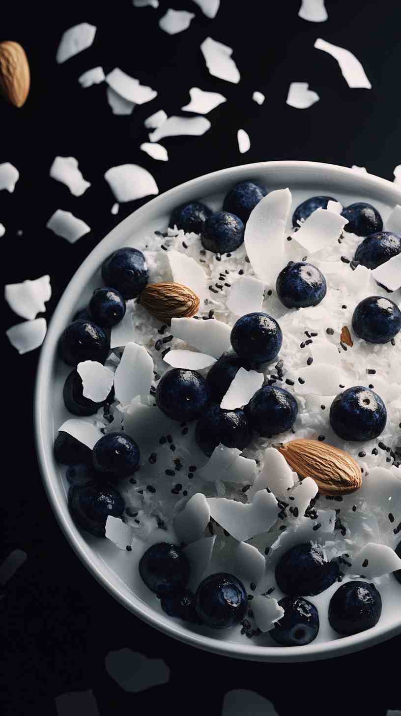 Blueberry Almond Dream Smoothie Bowl Blueberry Almond Dream Smoothie Bowl