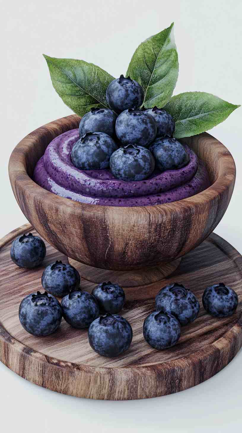 Blueberry Almond Dream Smoothie Bowl Blueberry Almond Dream Smoothie Bowl