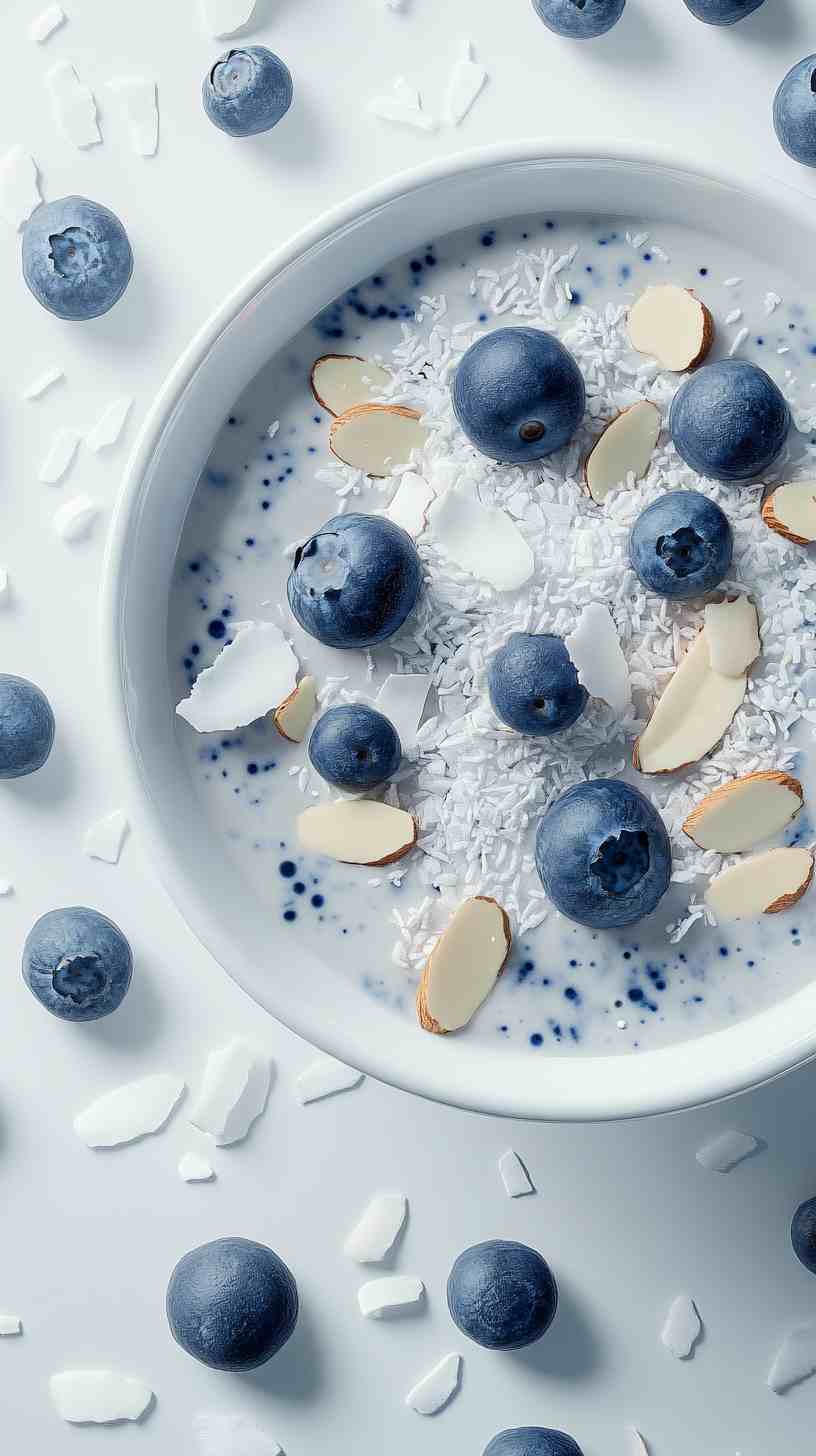Blueberry Almond Dream Smoothie Bowl Blueberry Almond Dream Smoothie Bowl