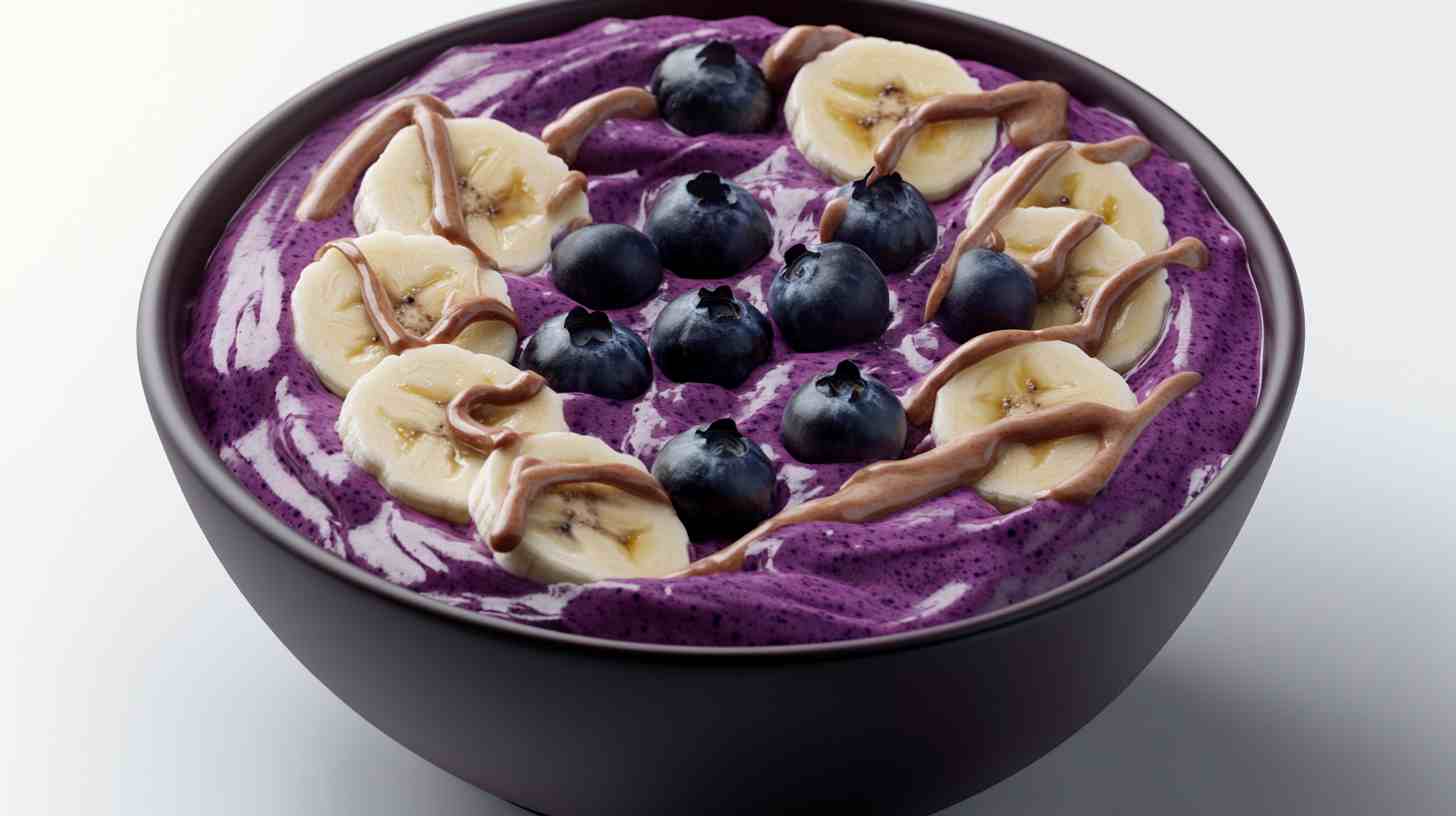 Blueberry Almond Dream Smoothie Bowl Blueberry Almond Dream Smoothie Bowl