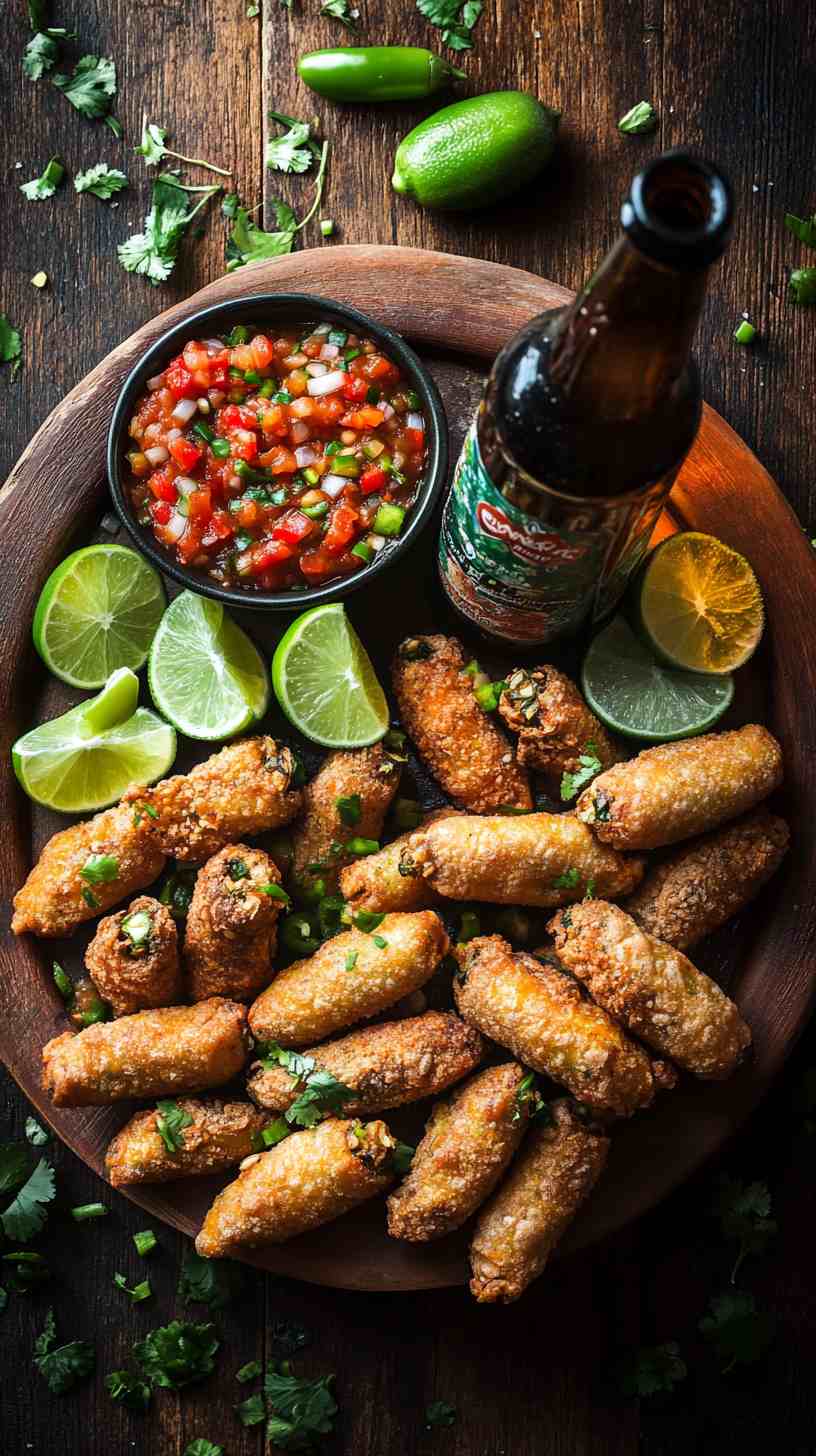 Cheese-Stuffed Jalapeño Poppers Street Food Cheese-Stuffed Jalapeño Poppers Street Food