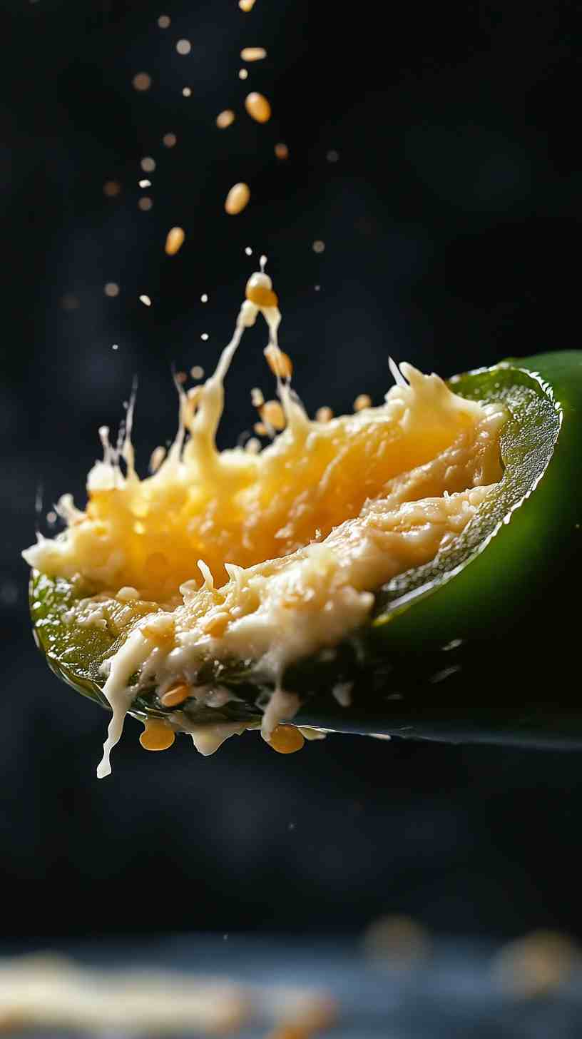 Cheese-Stuffed Jalapeño Poppers Street Food Cheese-Stuffed Jalapeño Poppers Street Food