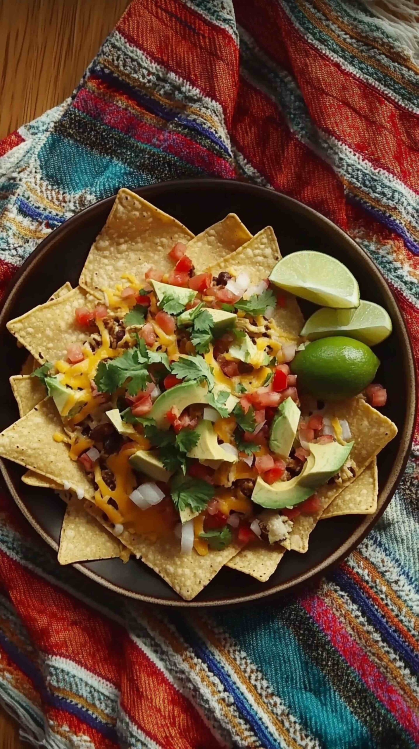 Chili Cheese Nachos with Jalapeños Street Food Chili Cheese Nachos with Jalapeños Street Food