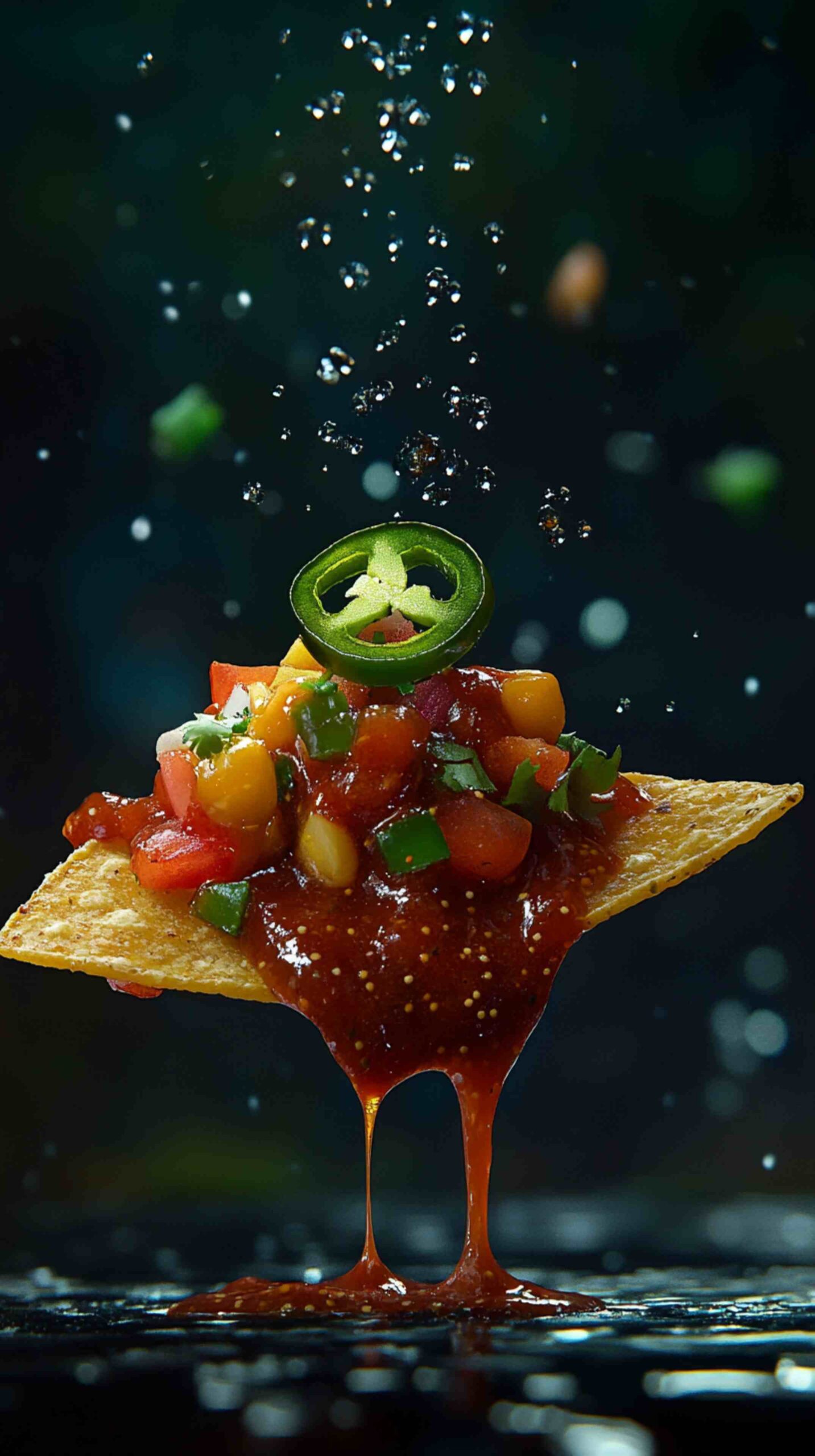 Chili Cheese Nachos with Jalapeños Street Food Chili Cheese Nachos with Jalapeños Street Food