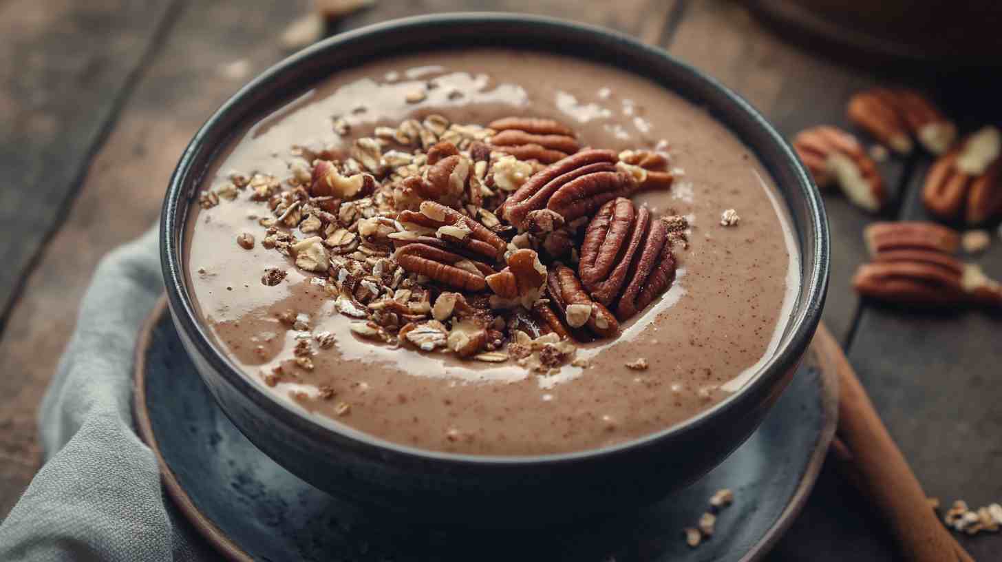 Cinnamon Apple Pie Smoothie Bowl Cinnamon Apple Pie Smoothie Bowl