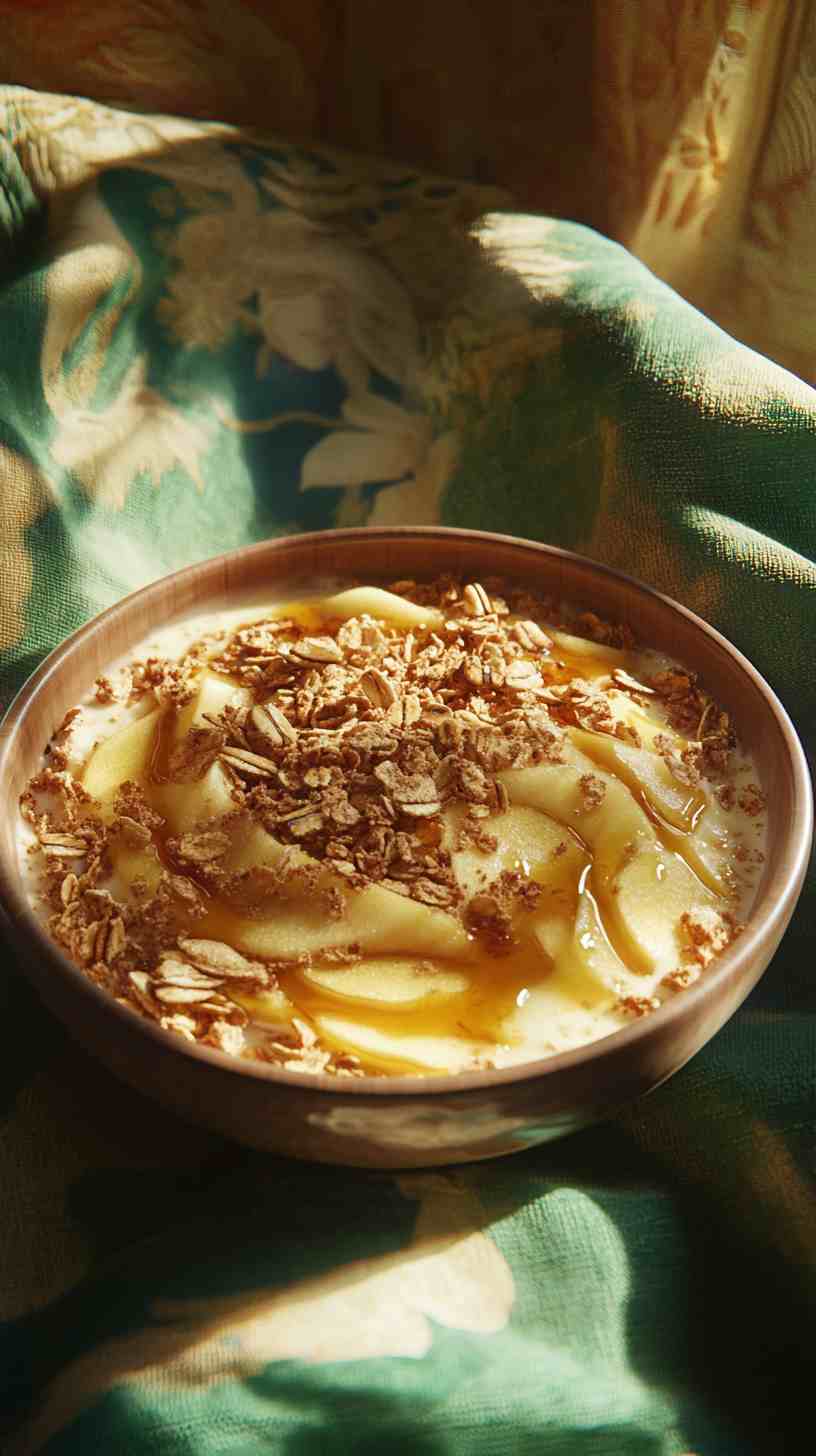 Cinnamon Apple Pie Smoothie Bowl Cinnamon Apple Pie Smoothie Bowl