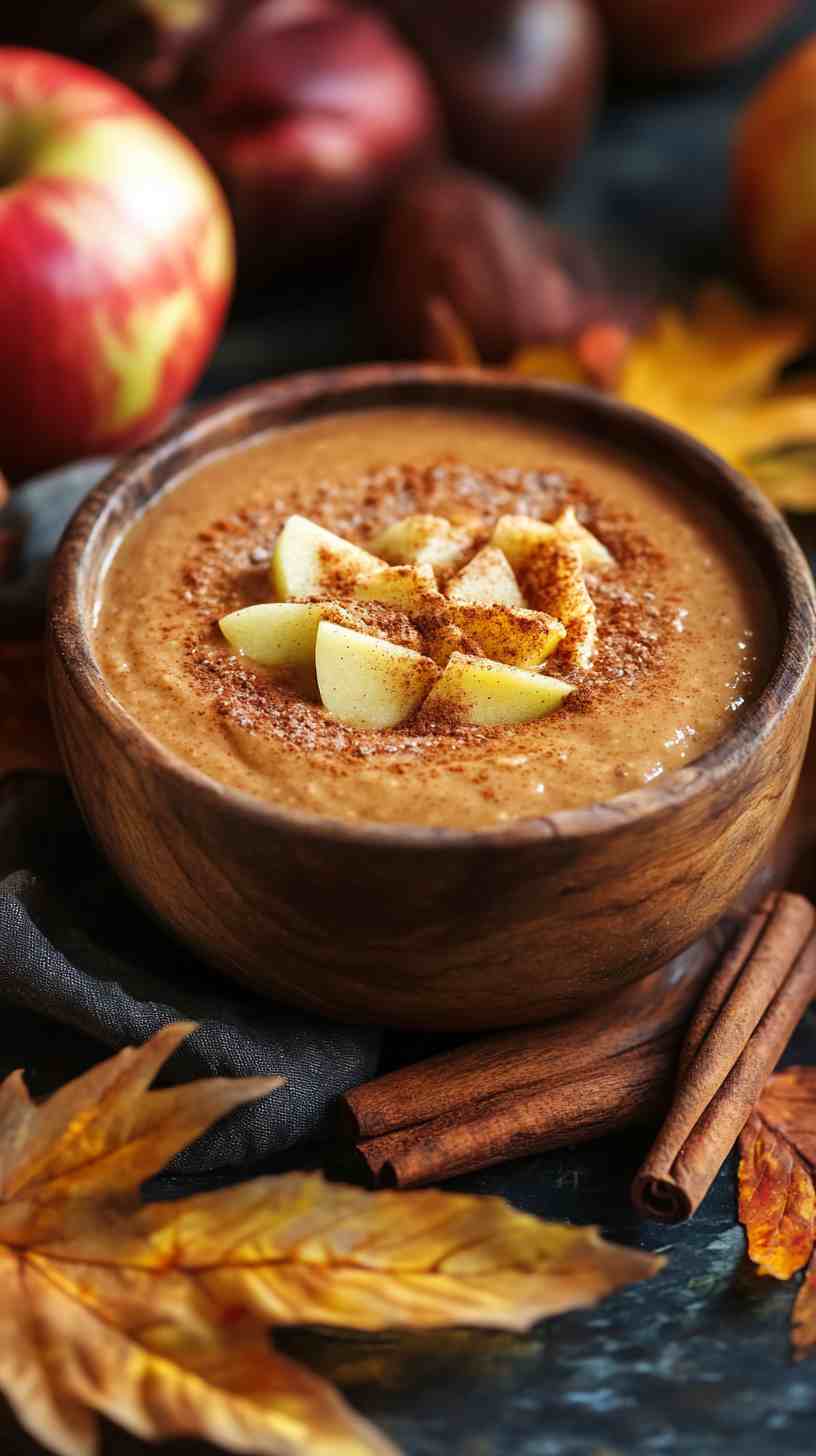 Cinnamon Apple Pie Smoothie Bowl Cinnamon Apple Pie Smoothie Bowl
