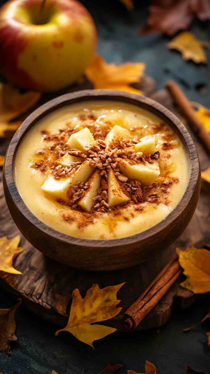 Cinnamon Apple Pie Smoothie Bowl Cinnamon Apple Pie Smoothie Bowl