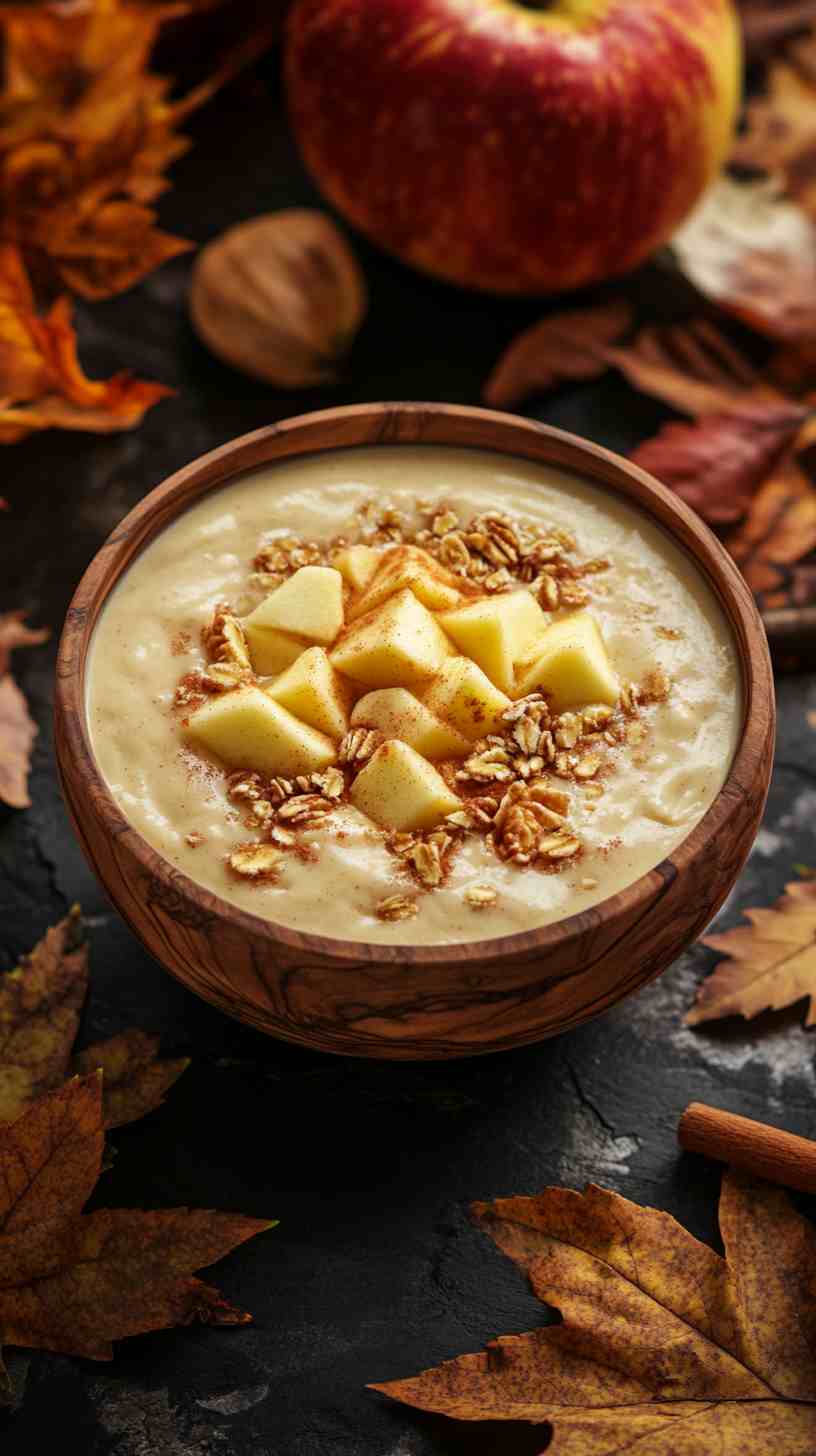 Cinnamon Apple Pie Smoothie Bowl Cinnamon Apple Pie Smoothie Bowl