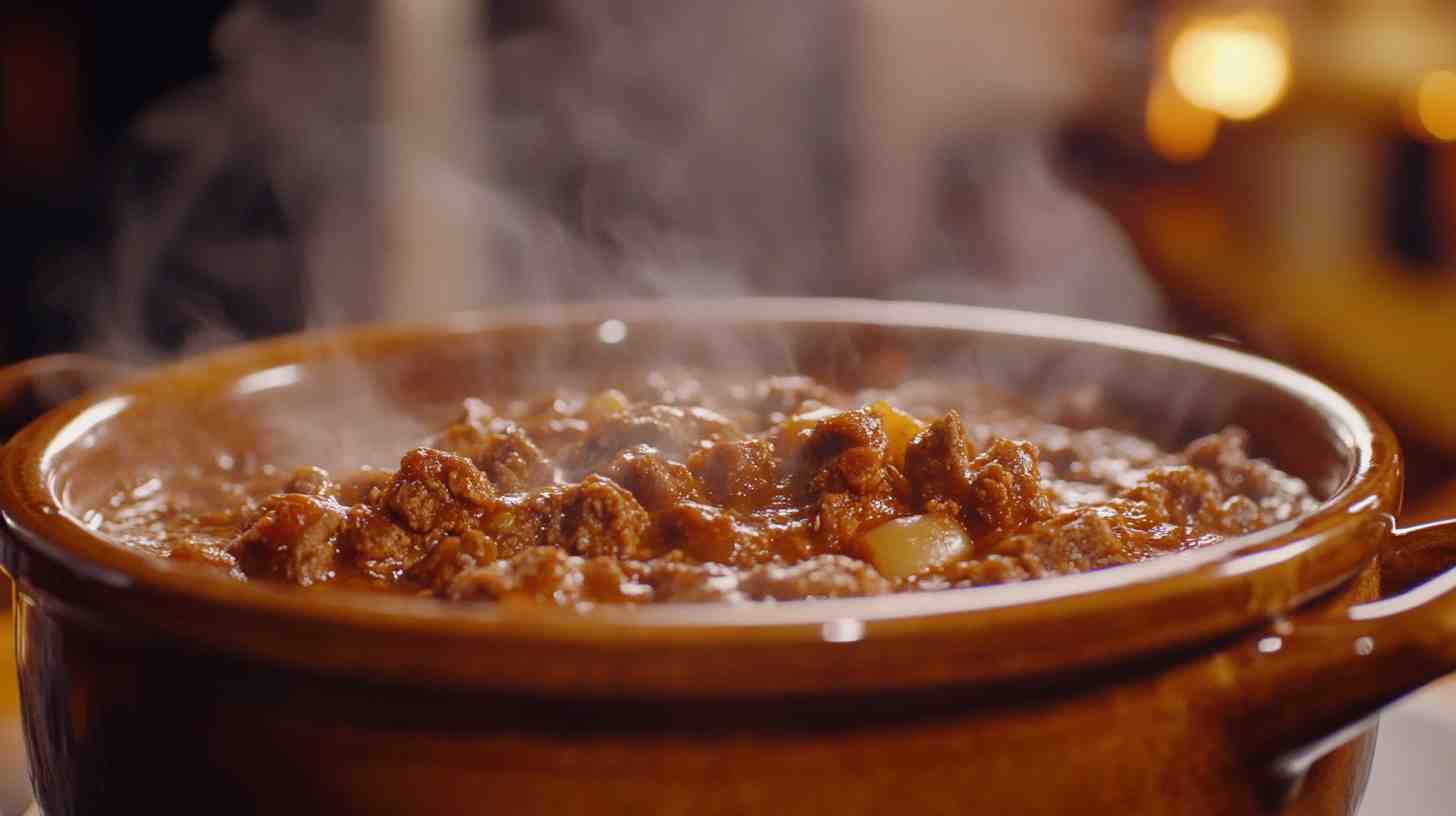 Classic Slow Cooker Beef Chili