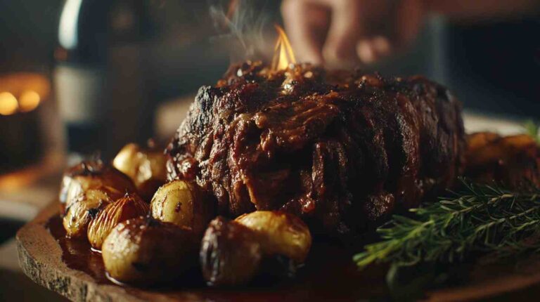 Comforting Homestyle Chuck Roast with Gravy