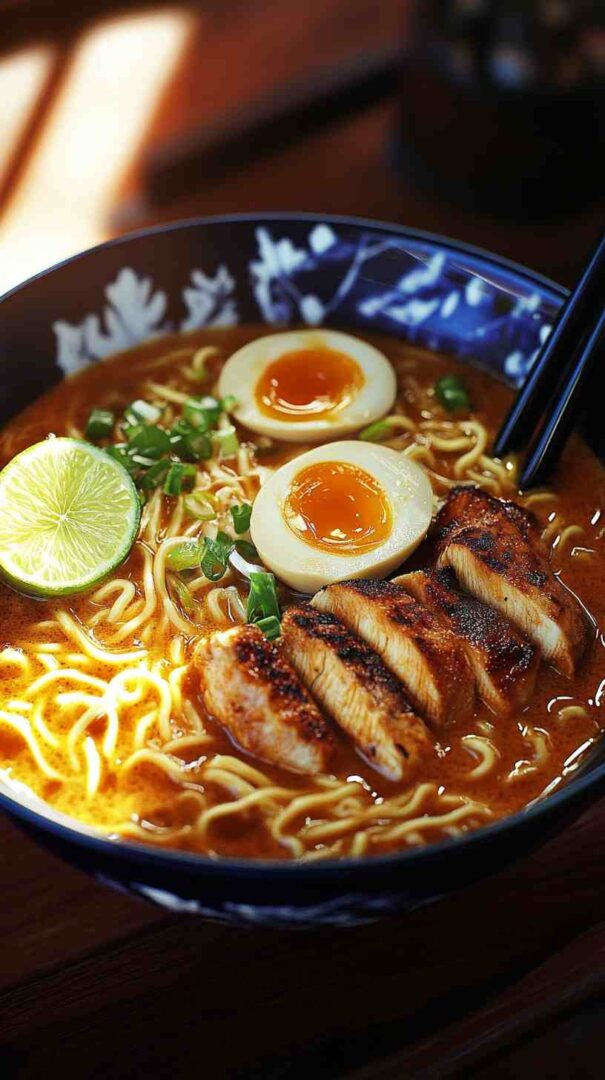 Creamy Coconut Curry Ramen Noodles Creamy Coconut Curry Ramen Noodles